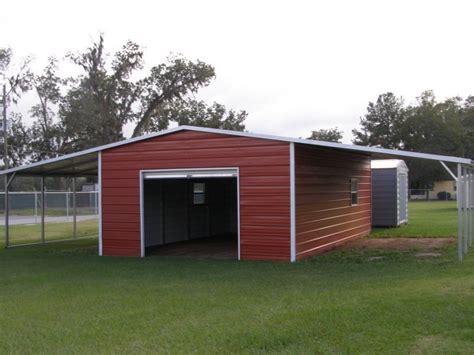 metal barn shed boxed eave roof lean-tos|Metal Barn Shed .